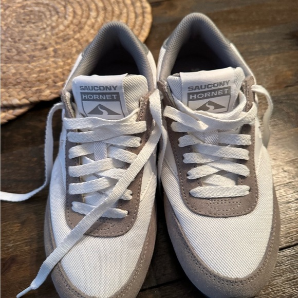 The shadow original Saucony Hornet white and grey Size 7 - Picture 3 of 7